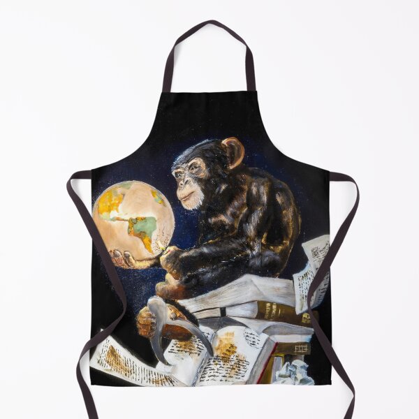Item preview, Ape with Globe | An Update to Ape with Skull designed and sold by Jacob la Cour.