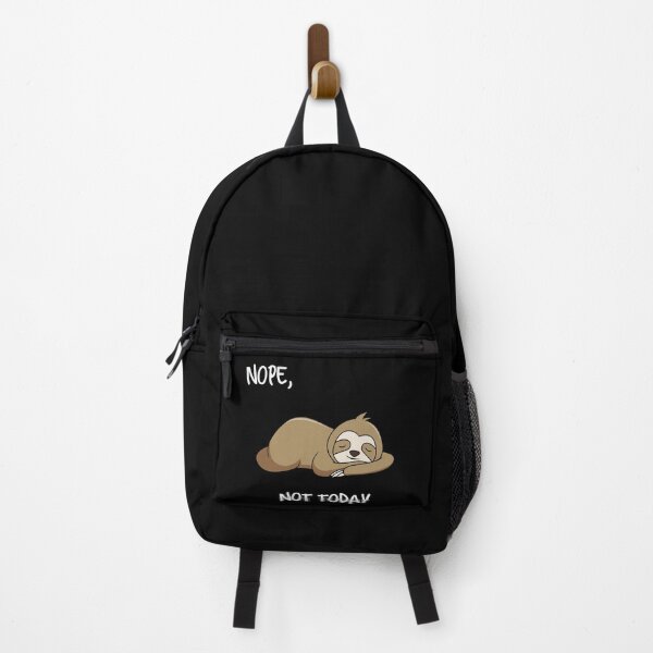Item preview, Nope, not today Sleeping Sloth designed and sold by UncleStuScience.