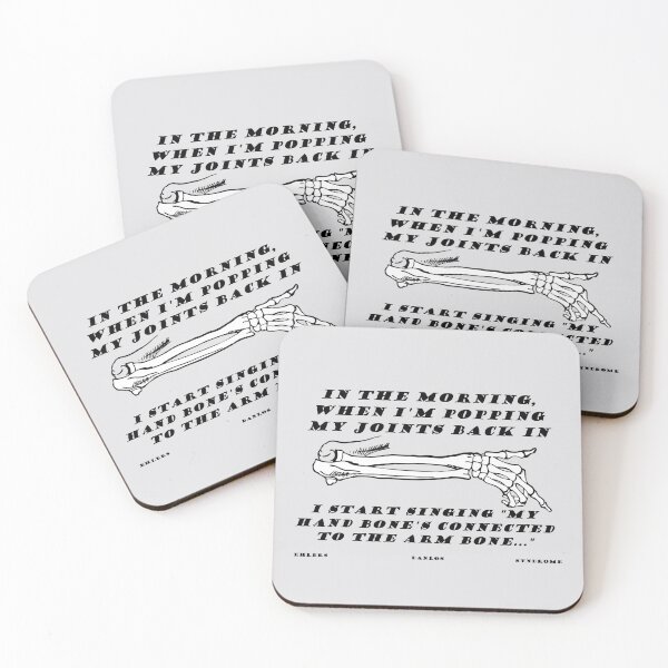 Item preview, Ehlers Danlos Syndrome humour designed and sold by Noon-Stickers.