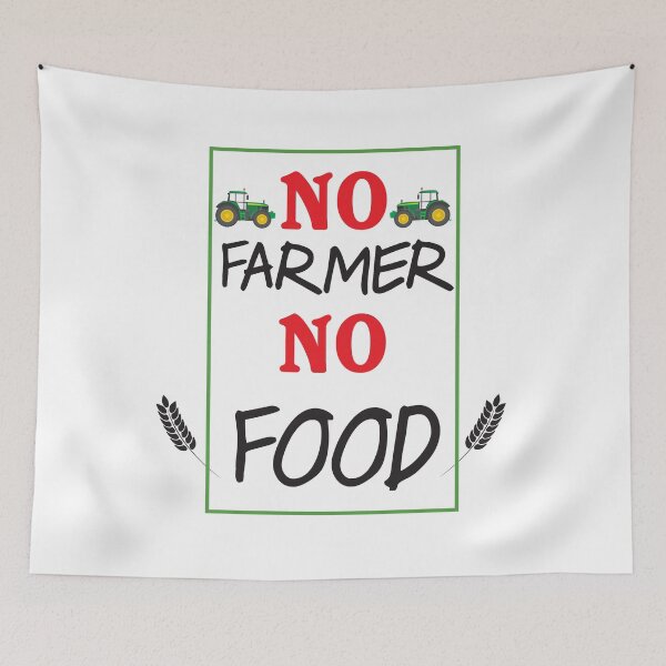 Item preview, No Farmer No Food Classic T-shirt No Farmer No Food No Future Essential T-shirt designed and sold by Achrafilla1.