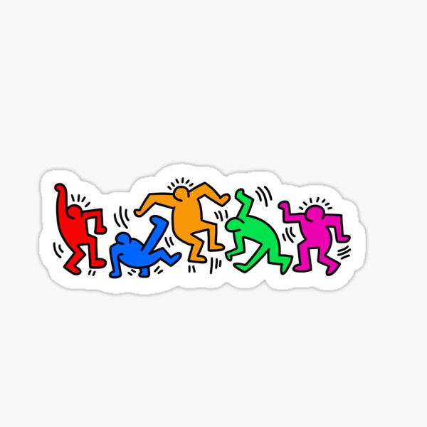 Artikel-Vorschau von kieth haring, designt und verkauft von some-doodles.