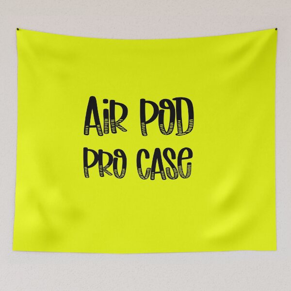 Item preview, Estuche Air Pod Pro Amarillo designed and sold by DamaliePierre.