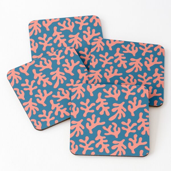 Item preview, Pink and Blue Seaweeds designed and sold by Darlydesign.
