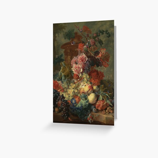 Item preview, Fruit Piece by Jan van Huysum, Dutch, 1722 designed and sold by Shapes-Mania.