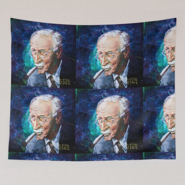 Item preview, Jung | Space Edition Painting of Carl Jung designed and sold by Jacob la Cour.