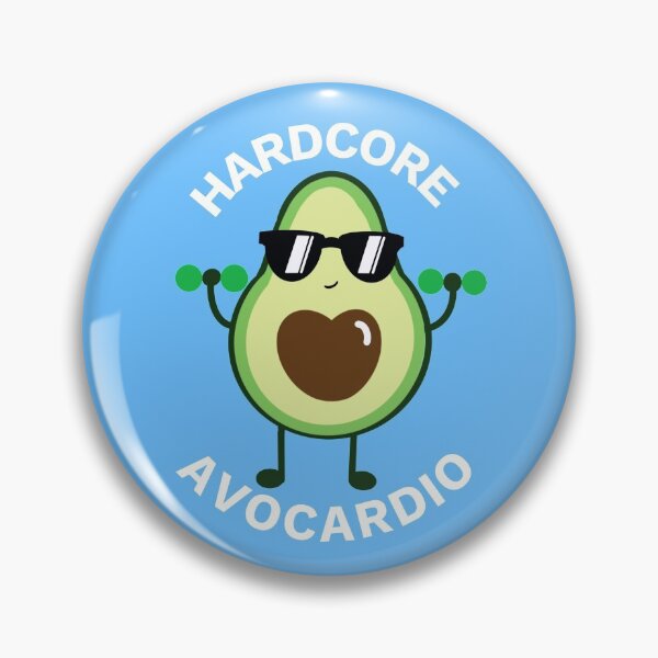 Item preview, Funny Hardcore Avocardio  designed and sold by champagnemoment.