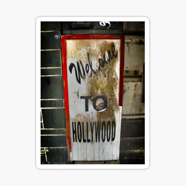 Artikel-Vorschau von Willkommen in Hollywood, designt und verkauft von JohnArehart.