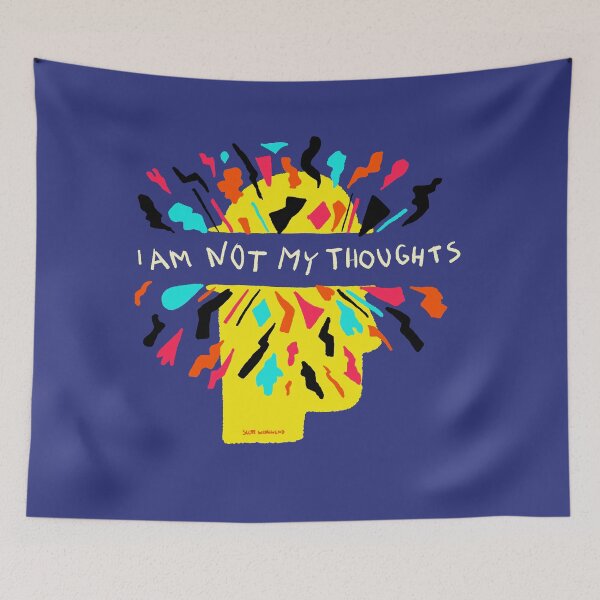 Item preview, I Am Not My Thoughts designed and sold by Callmejohn.
