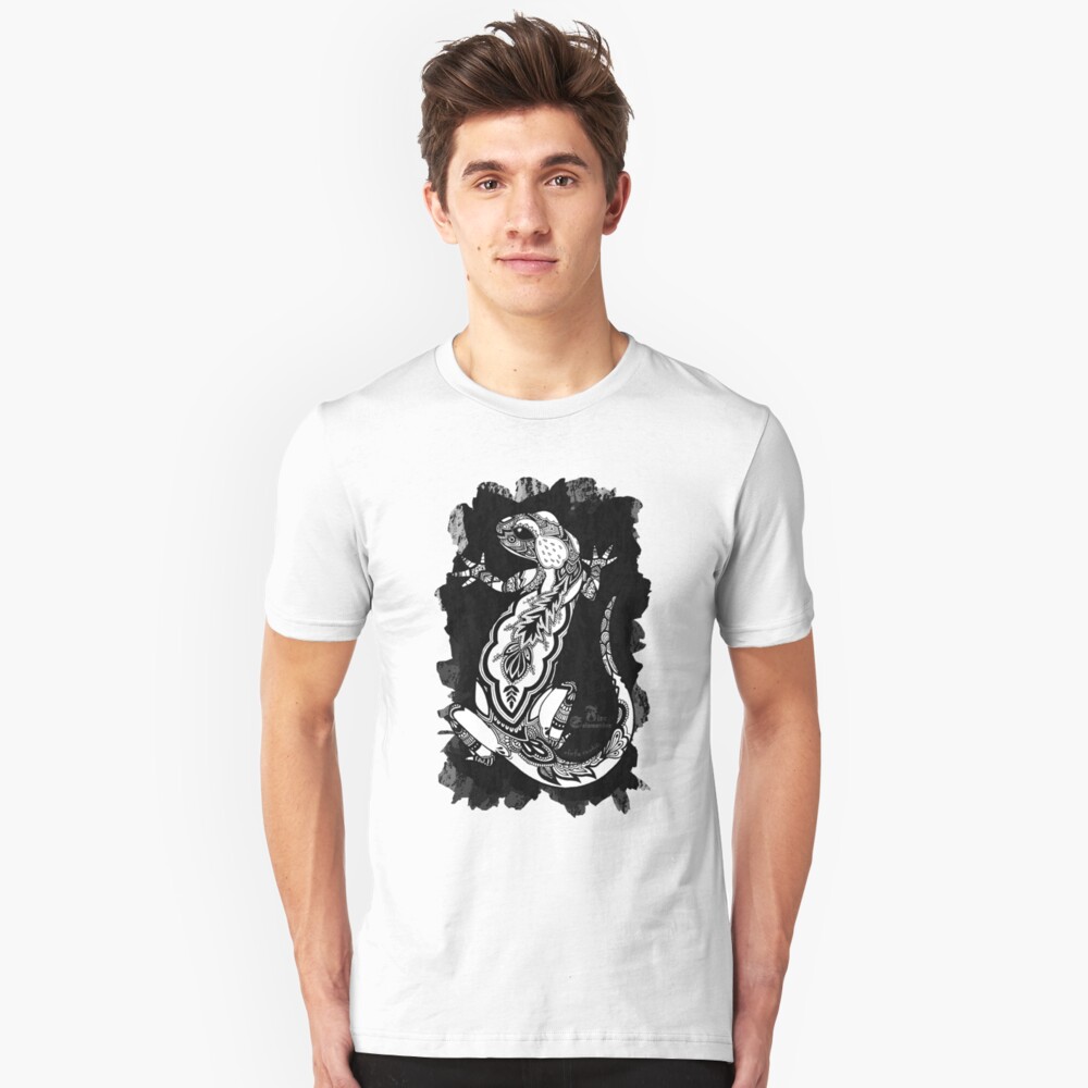 Fire Salamander Slim Fit T-Shirt