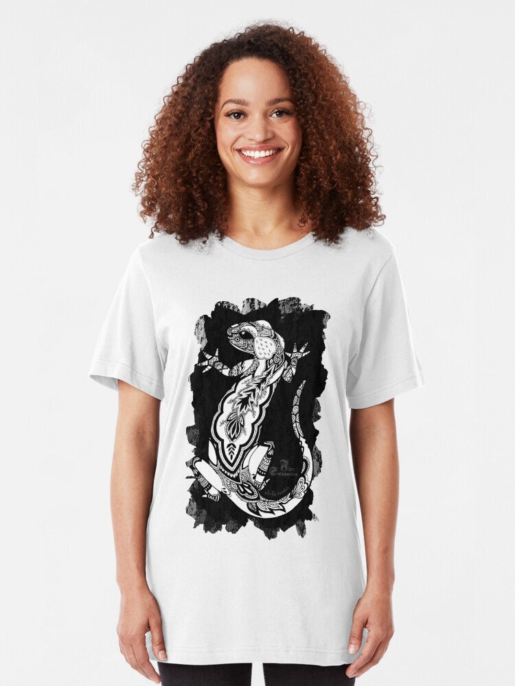 Alternate view of Fire Salamander Slim Fit T-Shirt