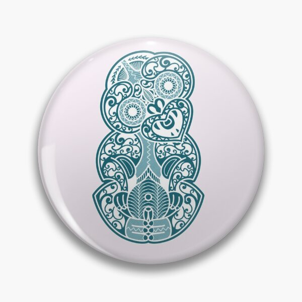 Item preview, Green Maori Hei Tiki designed and sold by Aroha Designs.