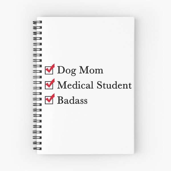 Item preview, Dog Mom, Medical Student, Badass Typed designed and sold by PreMDDesigns.