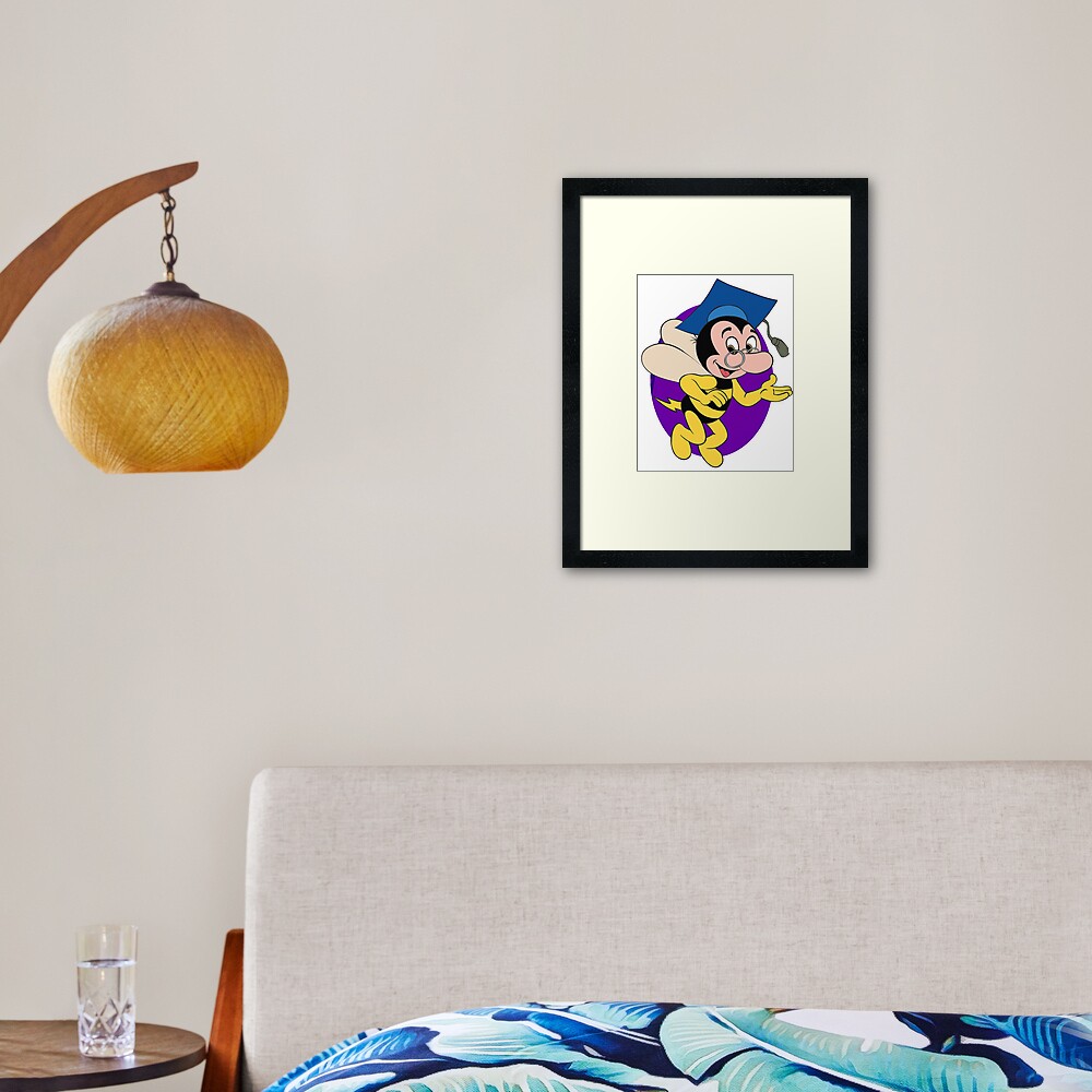 Professor BEEtoven Framed Art Print