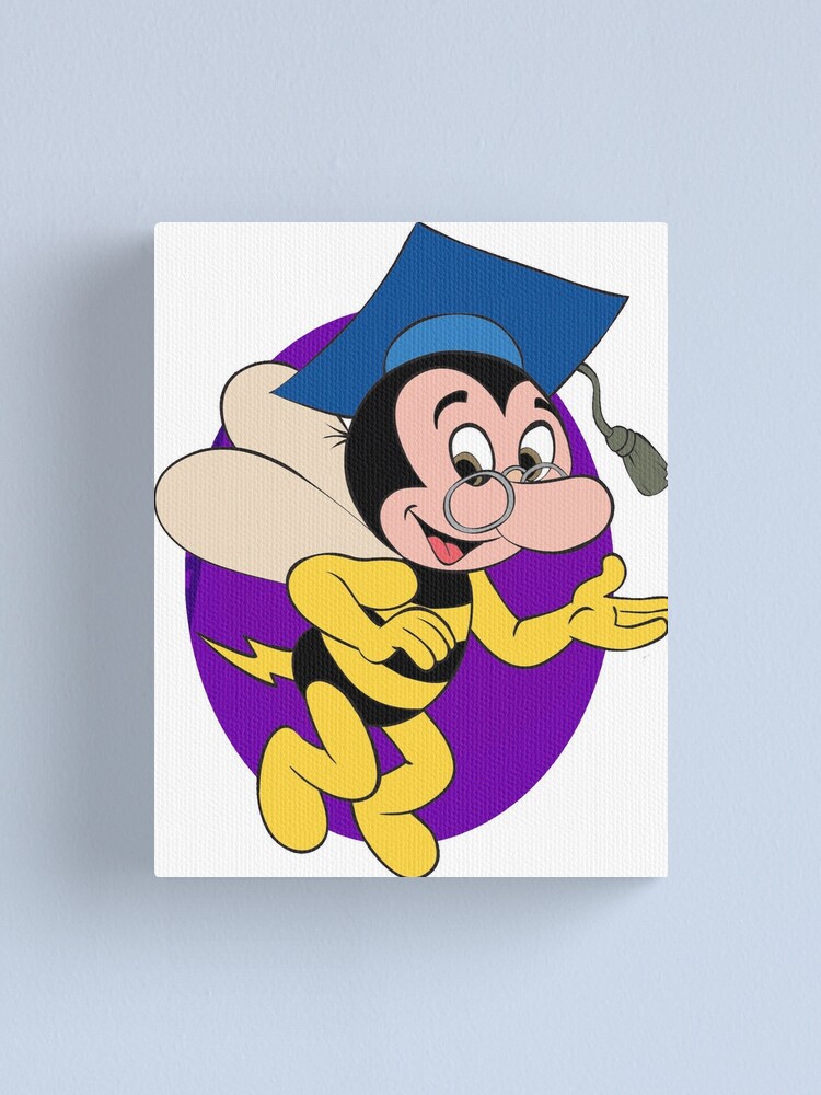 Alternate view of Professor BEEtoven Canvas Print