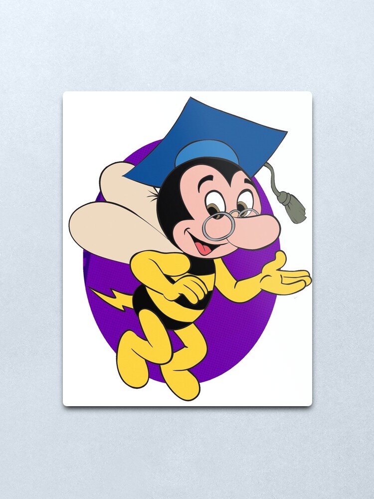 Alternate view of Professor BEEtoven Metal Print