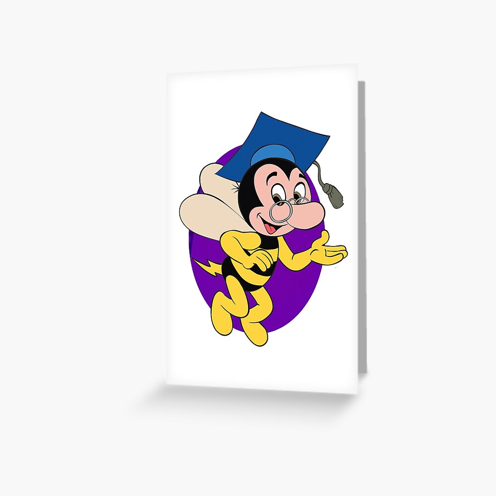 Professor BEEtoven Greeting Card