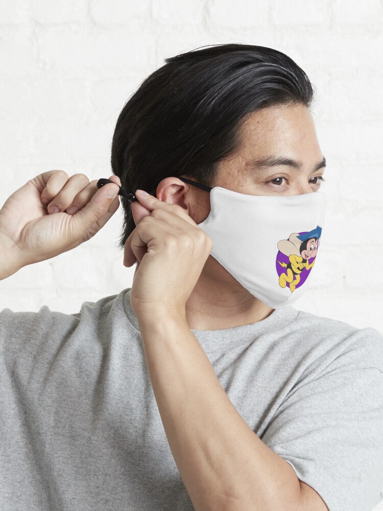 Alternate view of Professor BEEtoven Mask