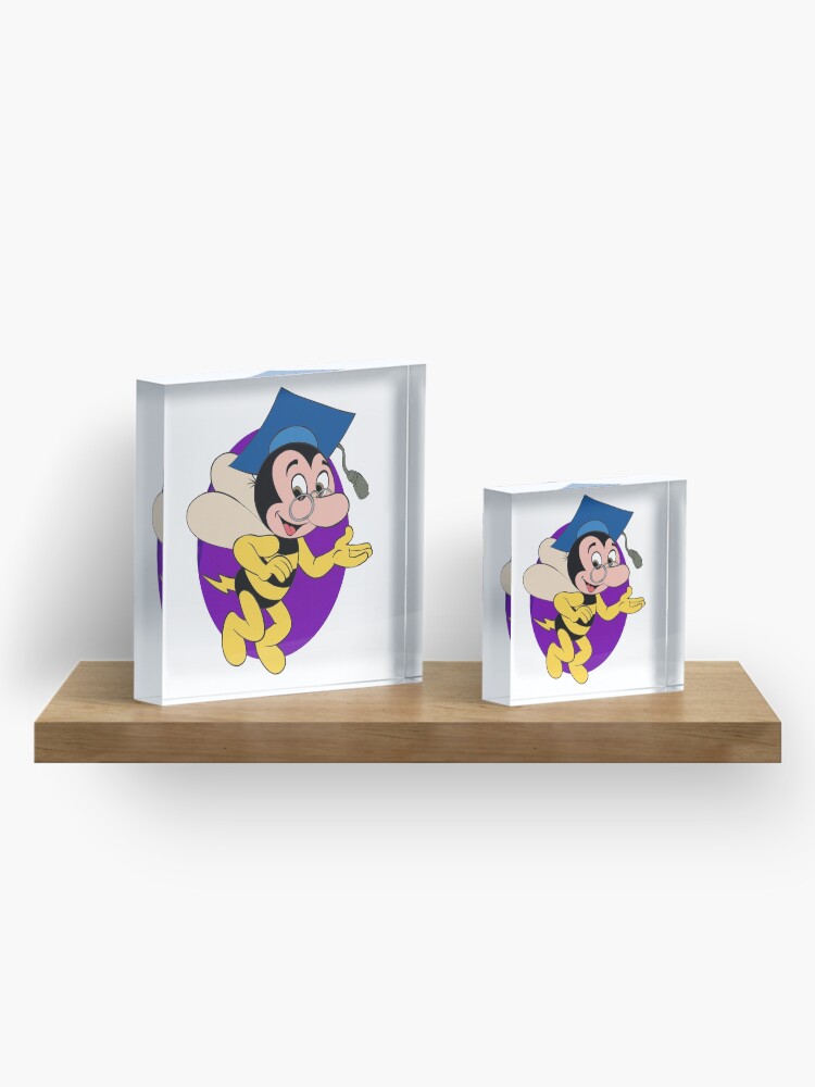 Alternate view of Professor BEEtoven Acrylic Block