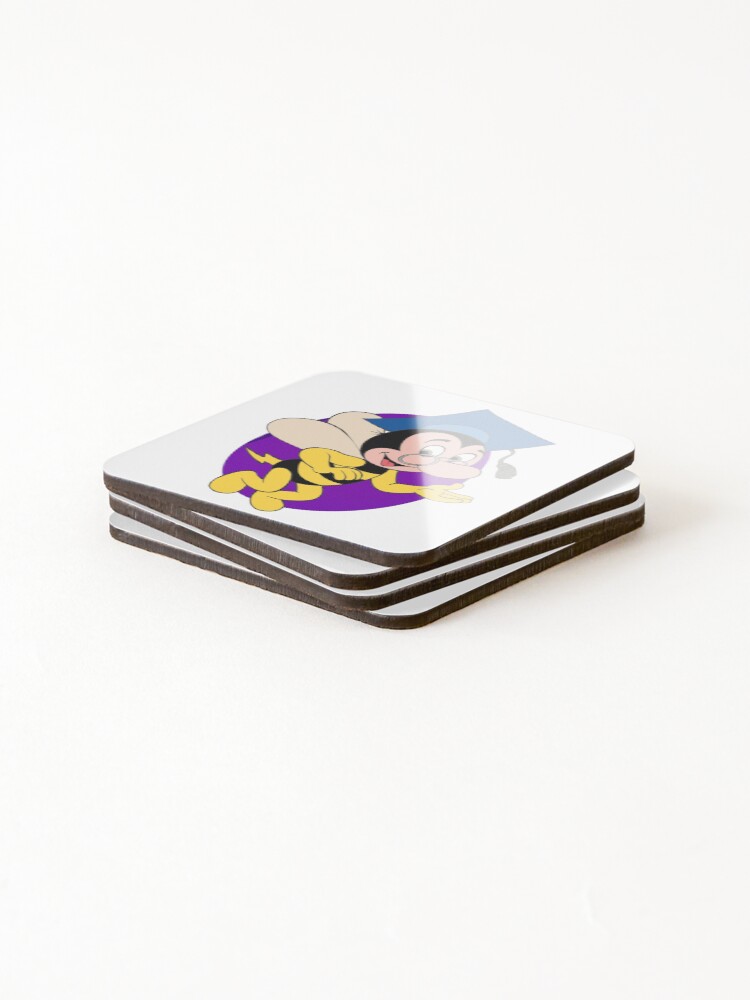 Alternate view of Professor BEEtoven Coasters (Set of 4)