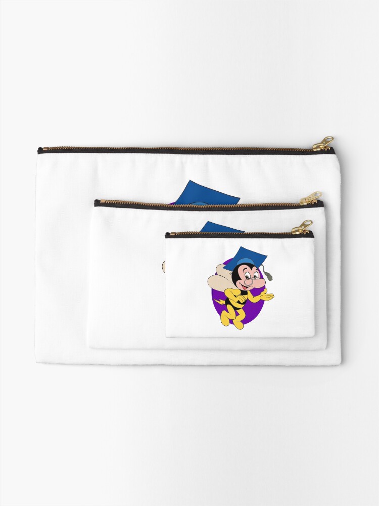 Alternate view of Professor BEEtoven Zipper Pouch