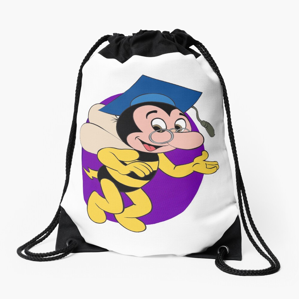 Professor BEEtoven Drawstring Bag