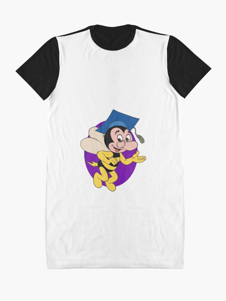 Alternate view of Professor BEEtoven Graphic T-Shirt Dress
