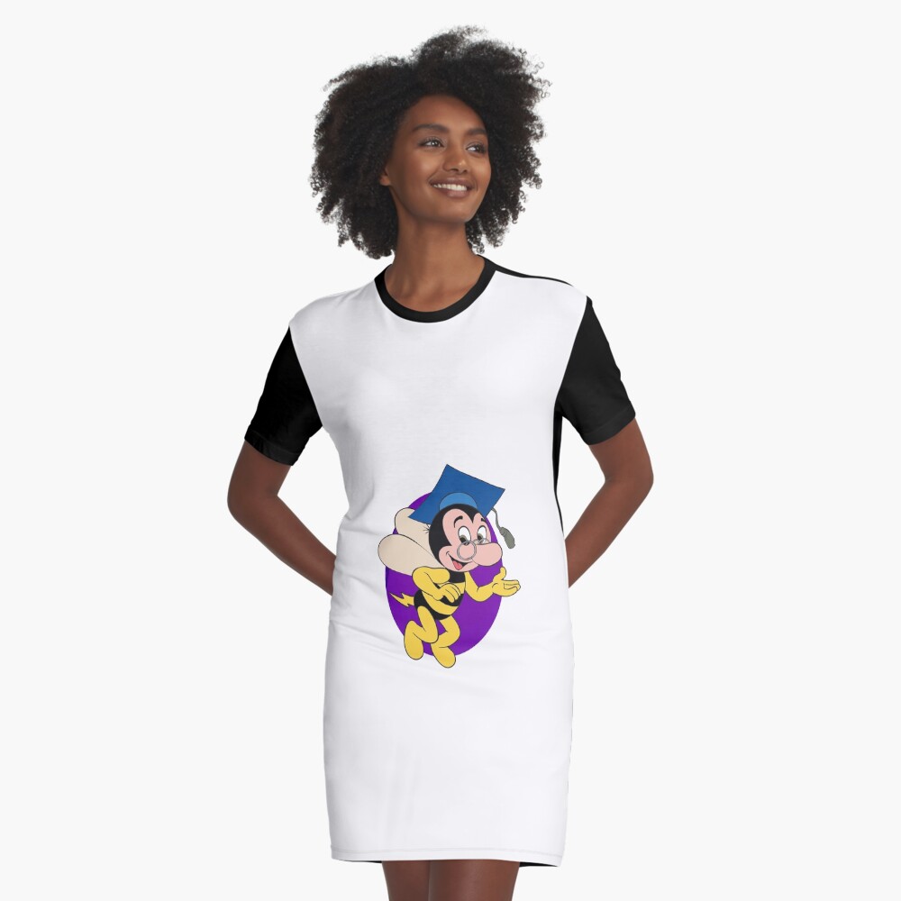 Professor BEEtoven Graphic T-Shirt Dress