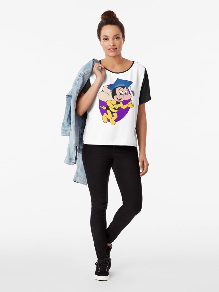 Alternate view of Professor BEEtoven Chiffon Top