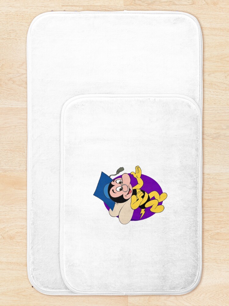Alternate view of Professor BEEtoven Bath Mat