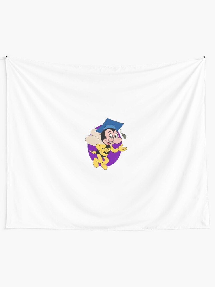 Alternate view of Professor BEEtoven Tapestry