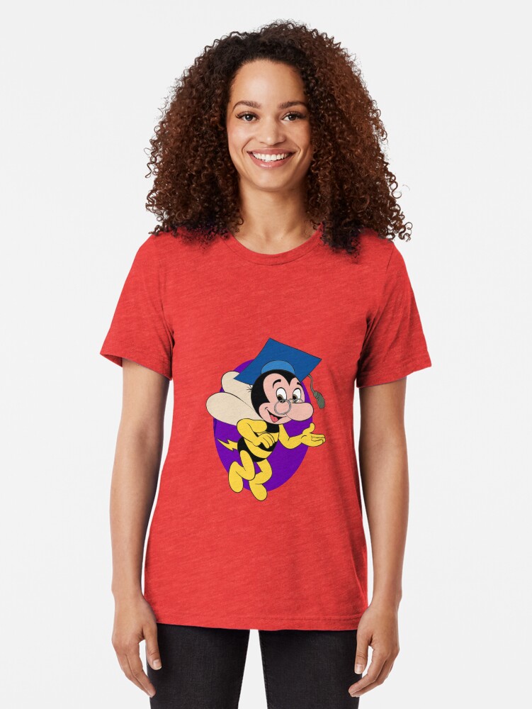 Alternate view of Professor BEEtoven Tri-blend T-Shirt