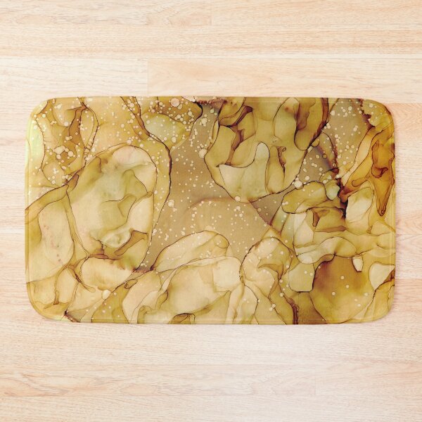 Item preview, Brown Abstract 321 Alcohol Ink Painting by Herzart designed and sold by herzart.