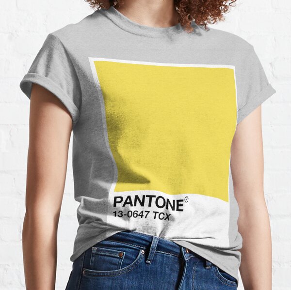 pantone tee shirts