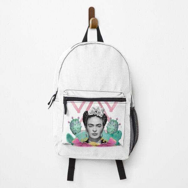 Item preview, Frida Kahlo print, watercolor flowers, color, black and white designed and sold by Adriana C (All about Frida).