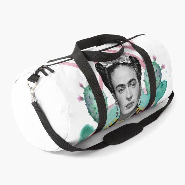 Item preview, Frida Kahlo print, watercolor flowers, color, black and white designed and sold by Adriana C (All about Frida).