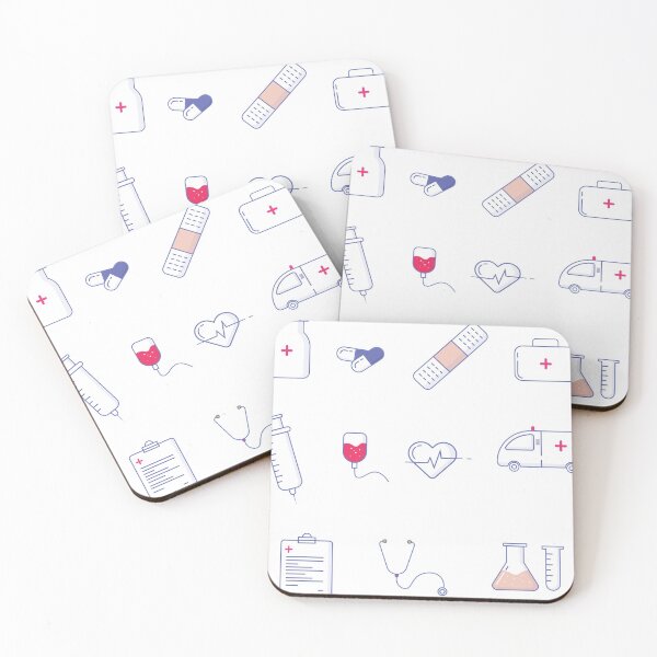 Item preview, 9 Mini Medical Illustrations designed and sold by Noon-Stickers.