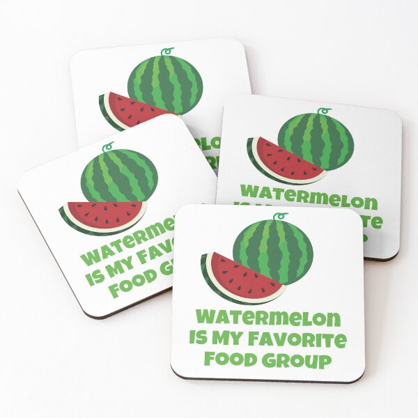 Item preview, Watermelon is My Favorite Food Group designed and sold by JustSayingGifts.