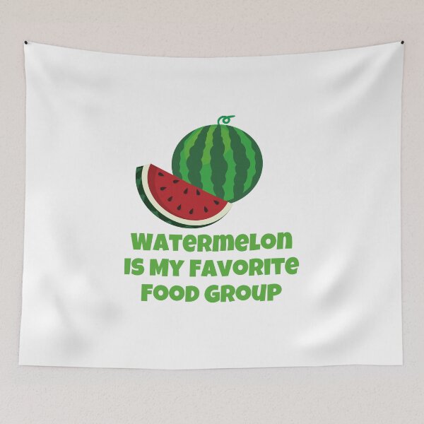 Item preview, Watermelon is My Favorite Food Group designed and sold by JustSayingGifts.