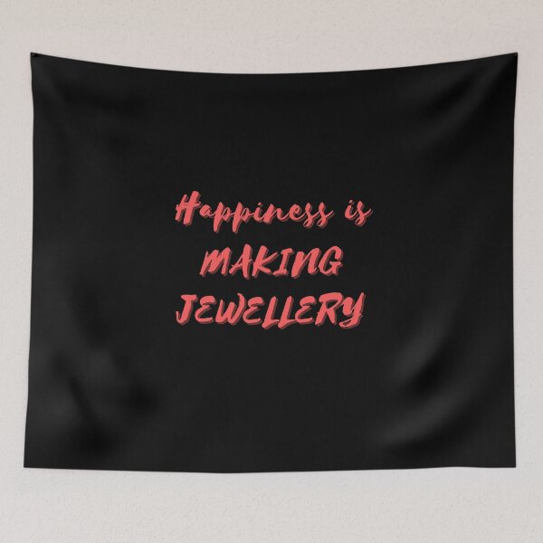Item preview, Happiness is Making Jewellery designed and sold by Design-Co.