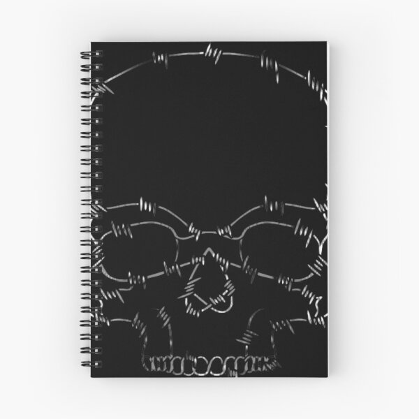 Item preview, skull barbed wire designed and sold by mysteriosupafan.
