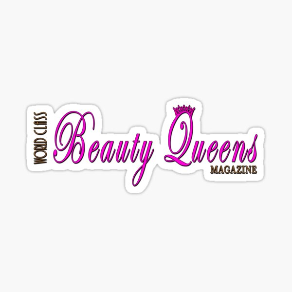 World Class Beauty Queens Magazine, Logo Sticker