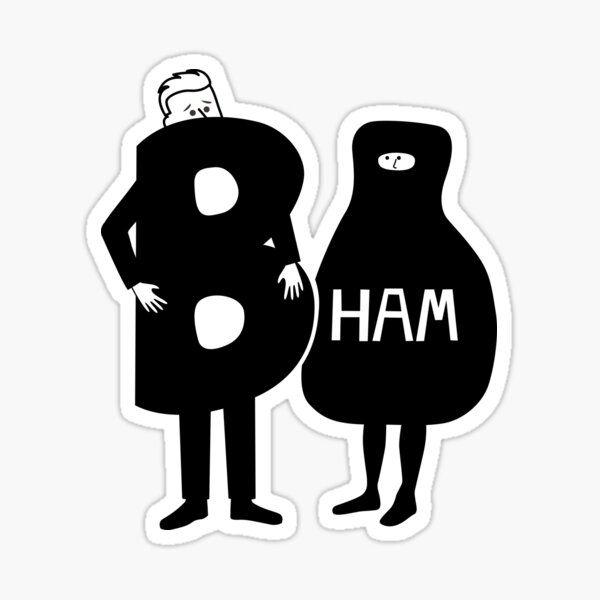 TKAM Boo Ham Sticker