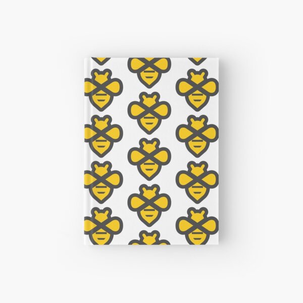 Beeminder Logo WM Hardcover Journal