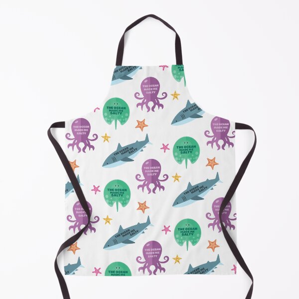 Item preview, The Ocean Made Me Salty (Cute Sticker Pack of 6) - Save Our Surf designed and sold by WonderWear.