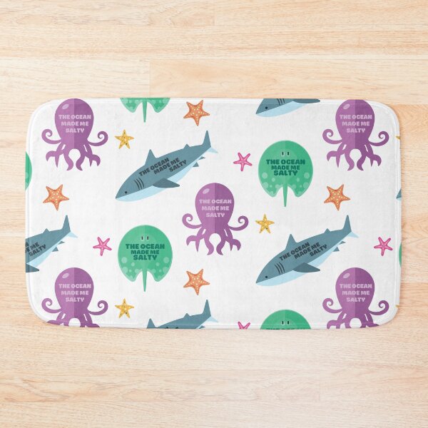 Item preview, The Ocean Made Me Salty (Cute Sticker Pack of 6) - Save Our Surf designed and sold by WonderWear.