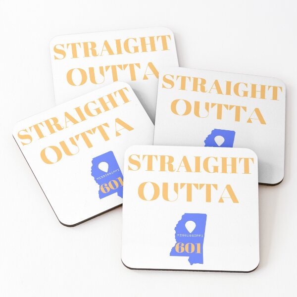 Item preview, STRAIGHT OUTTA MISSISSIPPI, 601, NATCHEZ designed and sold by passiveink.