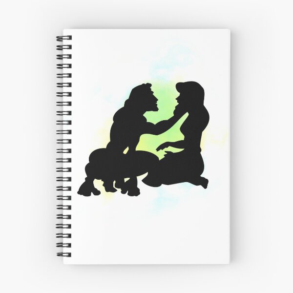 Item preview, Tarzan and Jane silhouettes  designed and sold by WhateverHerFace.