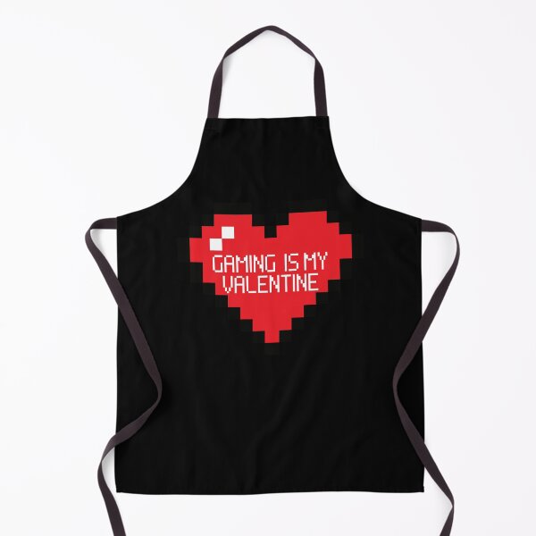 Item preview, Gaming Is My Valentine - Pixeled Heart designed and sold by KarolinaPaz.