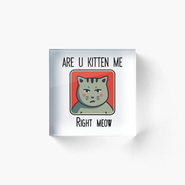 Aperçu de l'œuvre  Es-tu un chaton moi juste miaou créée et vendue par Rainces.