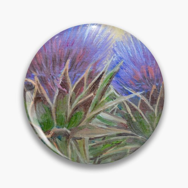 Item preview, Scotch Thistle Geometric Patterns designed and sold by Dai Wynn Fine Art.